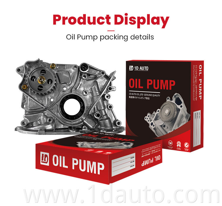 Engine Oil Pump for Toyota 